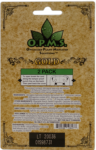 O.P.M.S Gold Capsules