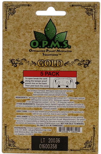 O.P.M.S Gold Capsules