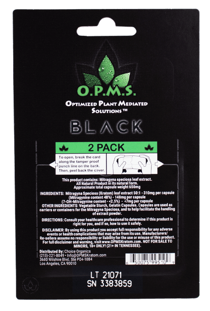 O.P.M.S Black Capsules