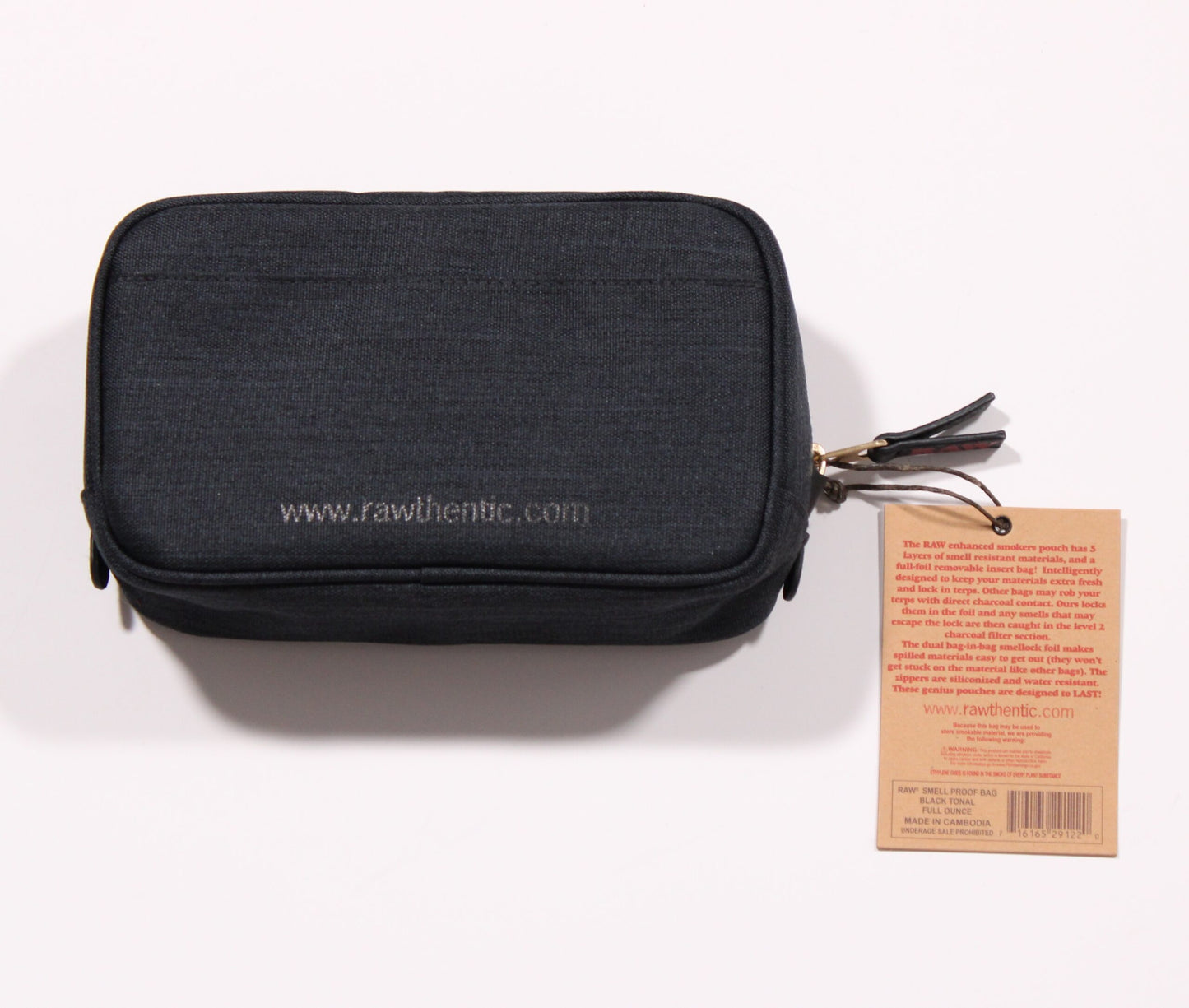 RAW Smell Proof Smokers Pouch v2