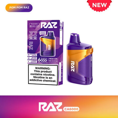 Raz CA6000 Puff Disposable Vape